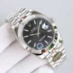 Rolex Datejust 126334 Black Dial Fluted Bezel Oyster/Jubilee Bracelet 904L Steel 3235 Movement 41mm Mens Watch - Image 3