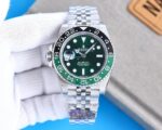 Rolex GMT Master Green Dial Green&Black Ceramic Bezel “Sprite” 904L Jubilee Bracelet 3186/3285 Movement 40mm