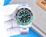 Rolex GMT Master Green Dial Green&Black Ceramic Bezel “Sprite” 904L Oyster Bracelet 3186/3285 Movement 40mm