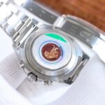 Rolex Yacht Master II 44mm White Dial Blue Ceramic Bezel 904L Steel 1:1 Best Edition 7750 Movement - Image 3