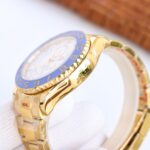 Rolex Yacht Master II 44mm White Dial Blue Ceramic Bezel 904L Steel Full Yellow Gold 1:1 Best Edition 7750 Movement - Image 4