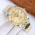 Rolex Datejust 126303 Champagne Diamond Dial Domed Bezel 41mm Oyster/Jubilee Bracelet Watch 904L Steel And Yellow Gold 3235 Movement - Image 5