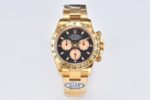Rolex Daytona Chronograph Black&Gold Dial Yellow Gold Bezel&Case&Bracelet 7750/4130 Movement