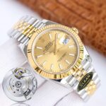 Rolex Datejust 126303 Champagne Diamond Dial Domed Bezel 41mm Oyster/Jubilee Bracelet Watch 904L Steel And Yellow Gold 3235 Movement - Image 4
