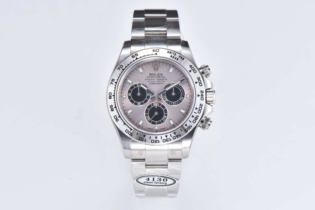 20221203_i1670080855_1599_0.jpg.jpg Rolex Daytona Chronograph Light Grey Dial Steel Bezel 904L Steel Bracelet 7750/4130 Movement - Image 1