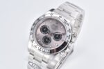 Rolex Daytona Chronograph Light Grey Dial Steel Bezel 904L Steel Bracelet 7750/4130 Movement - Image 5