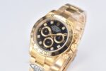 Rolex Daytona Chronograph Black Diamond Dial Yellow Gold Bezel&Case&Bracelet 7750/4130 Movement - Image 6