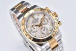 Rolex Daytona Chronograph White Dial Yellow Gold Bezel 904L Steel&Gold Bracelet 7750/4130 Movement - Image 5