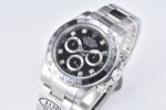 Rolex Daytona Chronograph Black Diamond Dial Steel Bezel 904L Steel Bracelet 7750/4130 Movement - Image 6