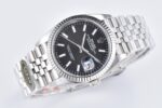 Rolex Datejust 36 Black Dial Fluted Bezel Jubilee Bracelet 904L Steel 3235 Movement - Image 2