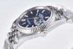 Rolex Datejust 36 Blue Dial Fluted Bezel Jubilee Bracelet 904L Steel 3235 Movement - Image 9