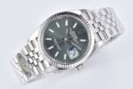 Rolex Datejust 36 Grey Dial Fluted Bezel Jubilee Bracelet 904L Steel 3235 Movement - Image 2