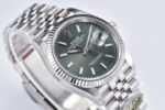 Rolex Datejust 36 Grey Dial Fluted Bezel Jubilee Bracelet 904L Steel 3235 Movement - Image 4