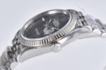 Rolex Datejust 36 Grey Roman Numeral Dial Fluted Bezel Jubilee Bracelet 904L Steel 3235 Movement - Image 4