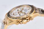 Rolex Daytona Chronograph White Dial Yellow Gold Bezel&Case&Bracelet 7750/4130 Movement - Image 3
