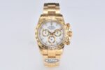 Rolex Daytona Chronograph White Dial Yellow Gold Bezel&Case&Bracelet 7750/4130 Movement