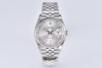 Rolex Datejust 36 Silver Dial Fluted Bezel Jubilee Bracelet 904L Steel 3235 Movement