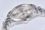 Rolex Datejust 36 Silver Dial Fluted Bezel Jubilee Bracelet 904L Steel 3235 Movement - Image 2