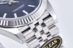 Rolex Datejust 36 Blue Fluted-Motif Dial Fluted Bezel Jubilee Bracelet 904L Steel 3235 Movement - Image 9