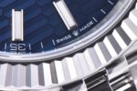 Rolex Datejust 36 Blue Fluted-Motif Dial Fluted Bezel Jubilee Bracelet 904L Steel 3235 Movement - Image 3