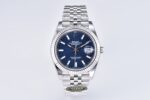 Rolex Datejust 36 Blue Fluted-Motif Dial Fluted Bezel Jubilee Bracelet 904L Steel 3235 Movement