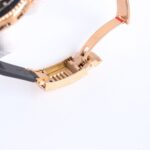 Rolex Yacht Master 42mm Black Dial 904L Steel Rose Gold Case Oysterflex Rubber Strap 1:1 Best Edition 2836/3235 Movement - Image 4