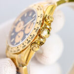 Rolex Daytona Chronograph Yellow Gold Dial Yellow Gold Bezel 904L Steel&Full Yellow Gold Case&Bracelet 7750/4130 Movement - Image 4