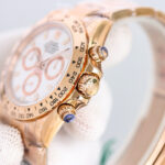 Rolex Daytona Chronograph White Dial Rose Gold Bezel 904L Steel&Full Rose Gold Case&Bracelet 7750/4130 Movement - Image 7