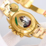 Rolex Daytona Chronograph Yellow Gold Dial Yellow Gold Bezel 904L Steel&Full Yellow Gold Case&Bracelet 7750/4130 Movement - Image 7