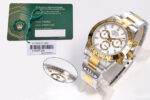 Rolex Daytona Chronograph Yellow Gold Dial Yellow Gold Bezel 904L Steel&Yellow Gold Case&Bracelet 7750/4130 Movement - Image 2