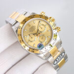 Rolex Daytona Chronograph Yellow Gold Dial Yellow Gold Bezel 904L Steel&Yellow Gold Case&Bracelet 7750/4130 Movement