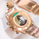 Rolex Daytona Chronograph White Dial Rose Gold Bezel 904L Steel&Full Rose Gold Case&Bracelet 7750/4130 Movement - Image 4