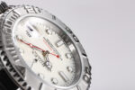 Rolex Yacht Master 40mm White Dial 904L Steel 1:1 Best Edition Oyster Bracelet 2836/3235 Movement - Image 4