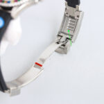 Rolex Yacht Master 40mm Black Dial Diamonds Bezel 904L Steel Case Oysterflex Rubber Strap 1:1 Best Edition 2836/3235 Movement - Image 7