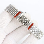 Rolex Lady Datejust 28mm Pink Roman Dial Domed Bezel Jubilee Bracelet 904L Steel 2761 Movement - Image 4