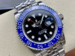 Rolex GMT Master Black Dial Blue Ceramic Bezel Jubilee Bracelet 904L Steel 3186/3285 Movement - Image 2