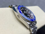 Rolex GMT Master Black Dial Blue Ceramic Bezel Jubilee Bracelet 904L Steel 3186/3285 Movement - Image 5