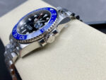 Rolex GMT Master Black Dial Blue Ceramic Bezel Jubilee Bracelet 904L Steel 3186/3285 Movement - Image 6