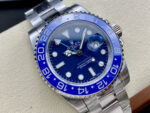 Rolex GMT Master Blue Dial Blue Ceramic Bezel Oyster Bracelet 904L Steel 3186/3285 Movement - Image 2