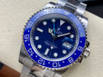 Rolex GMT Master Blue Dial Blue Ceramic Bezel Oyster Bracelet 904L Steel 3186/3285 Movement - Image 3