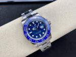 Rolex GMT Master Blue Dial Blue Ceramic Bezel Oyster Bracelet 904L Steel 3186/3285 Movement - Image 4