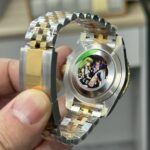 Rolex  “Bruce Wayne” Gmt Master II 126710 Black Dial Black&Grey Ceramic Bezel Yellow Gold Jubilee Bracelet 904l Steel 3285 Movement - Image 6