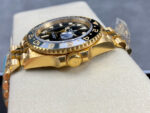 Rolex  “Bruce Wayne” Gmt Master II 126710 Black Dial Black&Grey Ceramic Bezel Yellow Gold Jubilee Bracelet 904l Steel 3285 Movement - Image 6