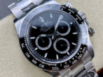 Rolex Daytona 126500 Black Dial Black Ceramic Bezel 904L Steel Bracelet 4131 Movement - Image 3