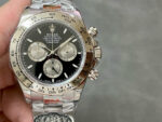 Rolex Daytona 126509 Black&Silver Dial With Steel Bezel 904L Steel Bracelet 4131 Movement - Image 2