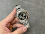 Rolex Daytona 126509 Black&Silver Dial With Steel Bezel 904L Steel Bracelet 4131 Movement - Image 4