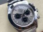 Rolex Daytona 126509 Silver&Black Dial Steel Bezel 904L Steel Bracelet 4131 Movement - Image 2