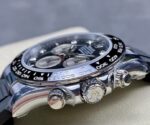 Rolex Daytona 126519 Black&Silver Dial With Diamonds Black Ceramic Bezel Oysterflex Rubber Strap 4131 Movement - Image 6