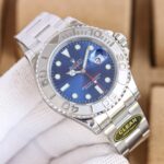 Rolex Yacht Master 40mm Blue Dial 904L Steel 1:1 Best Edition Oyster Bracelet 2836/3235 Movement - Image 2