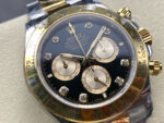 Rolex Daytona 126503 Black&Gold Dial With Diamonds Yellow Gold Bezel 904L Steel&Gold Bracelet 4131 Movement - Image 3